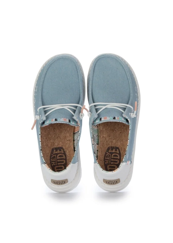 HEY DUDE | SCARPE BASSE WENDY BOHO AZZURRO Black Friday Prezzi