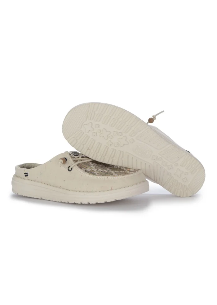 HEY DUDE | SCARPE WENDY SLIP CLASSIC BEIGE MULTICOLOR In vendita