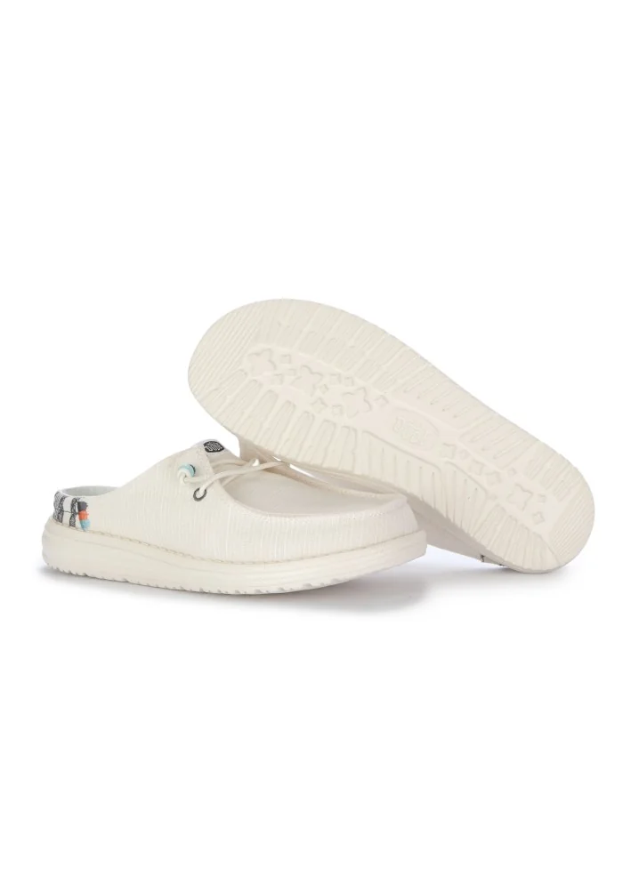HEY DUDE | SCARPE WENDY SLIP CLASSIC BIANCO Sconti questo mese