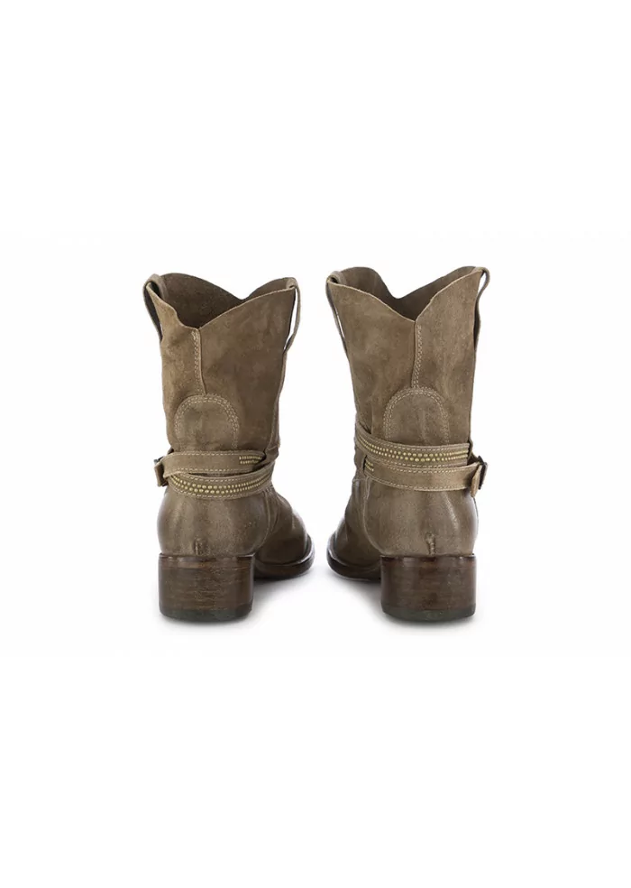 MOMA | STIVALI DONNA TACCO 4CM SCAMOSCIATO GRIGIO Italia