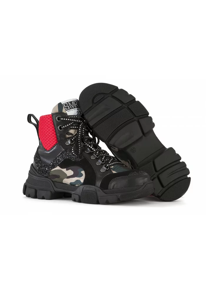 SCARPE DONNA SNEAKERS MAXI SUOLA GOMMA NERO SEMERDJIAN Soddisfazione Garantita