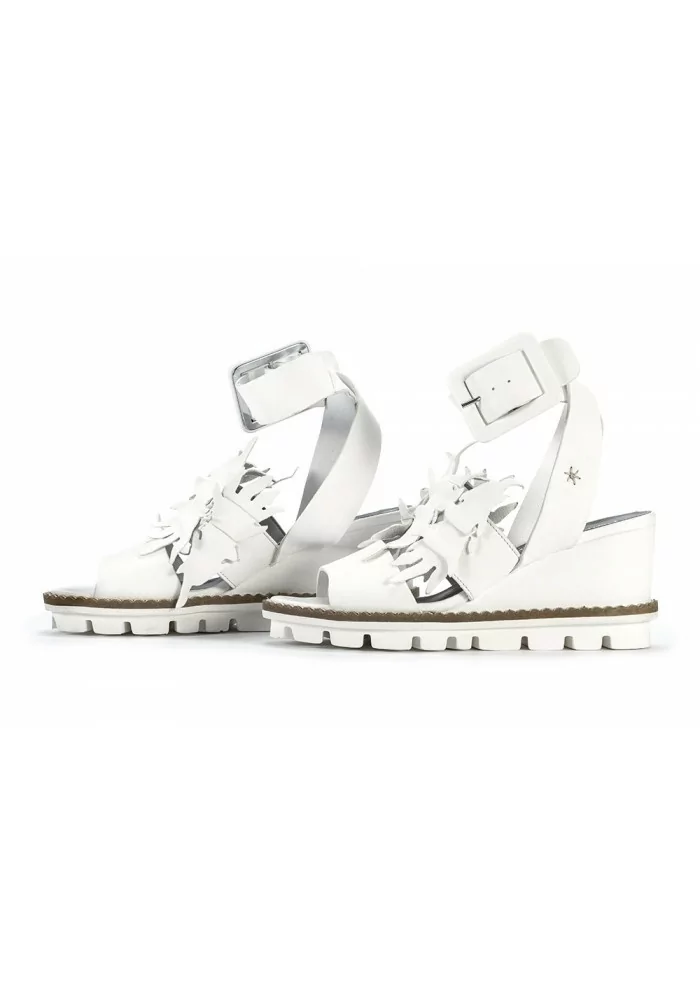 SANDALI ZEPPA DONNA PATRIZIA BONFANTI | TIARA LEAF BIANCO Acquista Ora