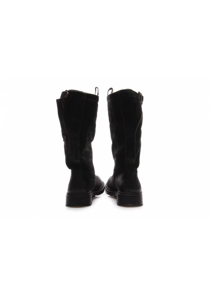 SCARPE DONNA STIVALI TRONCHETTO PELLE NERO MANOVIA 52 Shopping Online