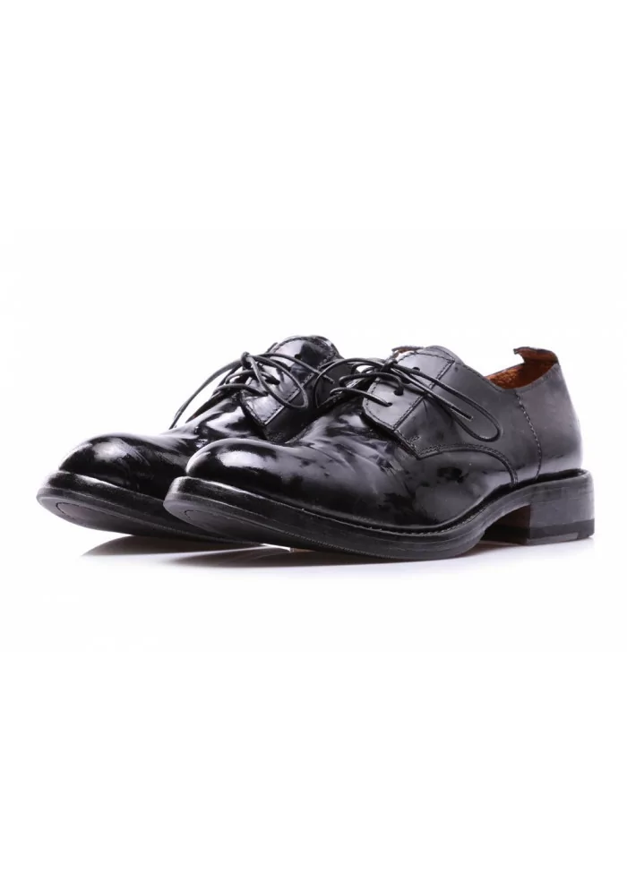 MOMA | SCARPE ALLACCIATE PLUS IN PELLE NERO Novità