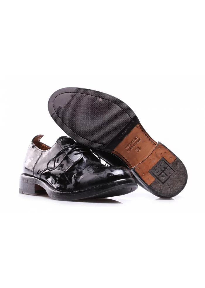 MOMA | SCARPE ALLACCIATE PLUS IN PELLE NERO Novità
