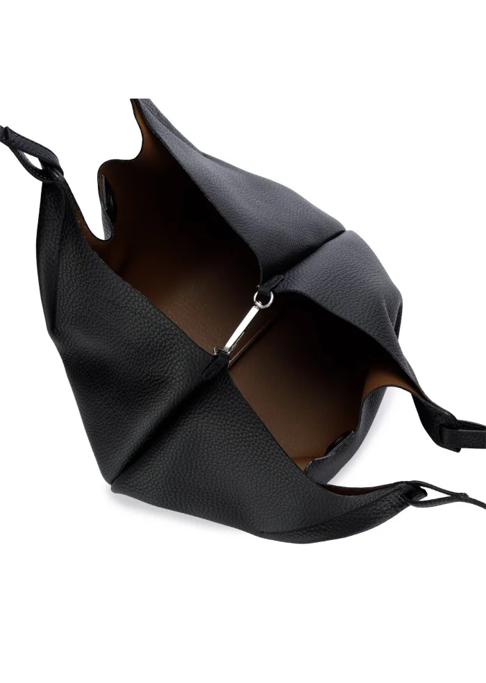 GIANNI CHIARINI | BORSA A SPALLA DUA NERO Grande vendita
