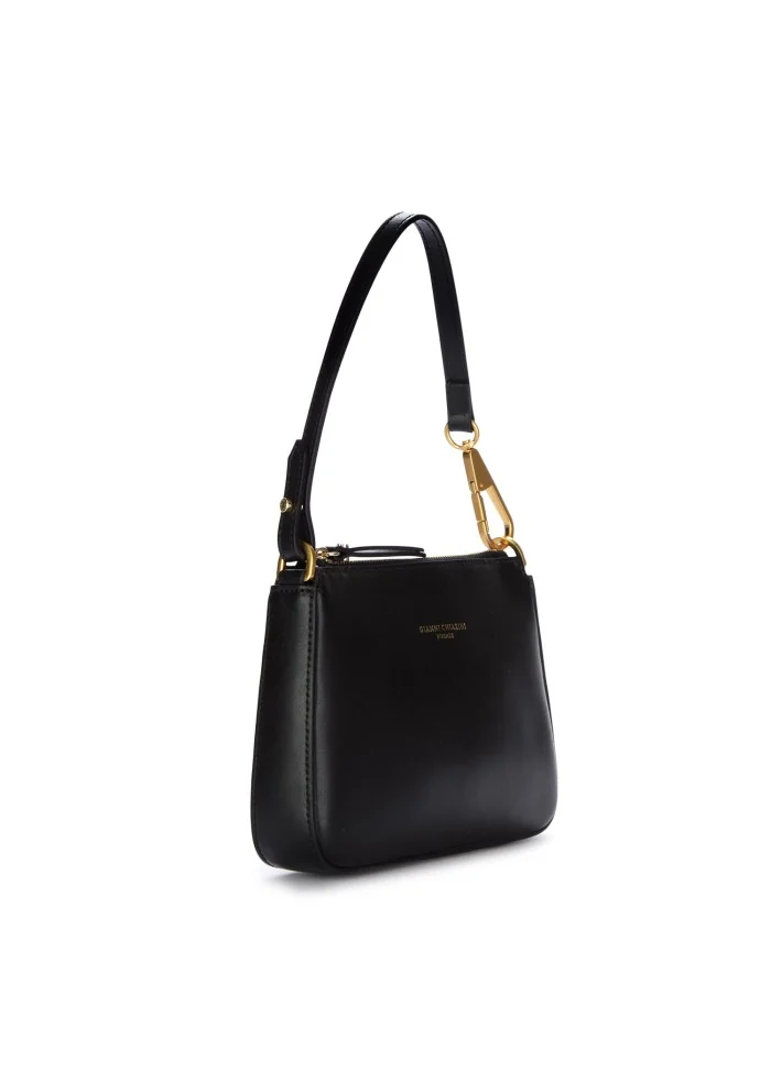 GIANNI CHIARINI | BORSA A SPALLA BROOKE NERO Fornitura limitata
