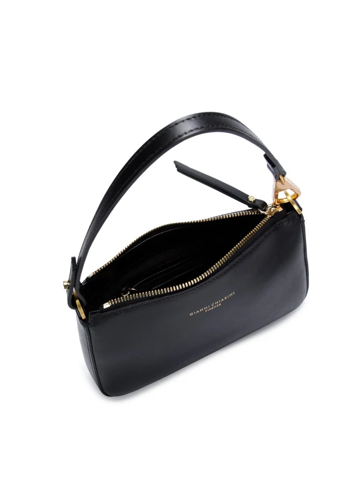 GIANNI CHIARINI | BORSA A SPALLA BROOKE NERO Fornitura limitata
