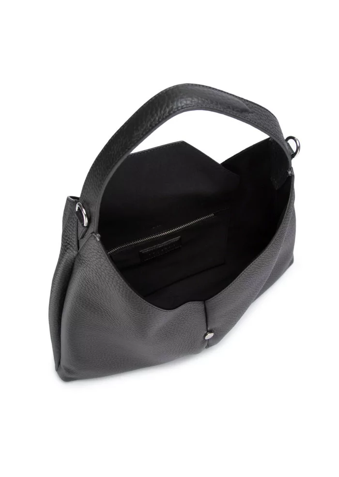 ORCIANI | BORSA A SPALLA VITA SOFT NERO Online Outlet
