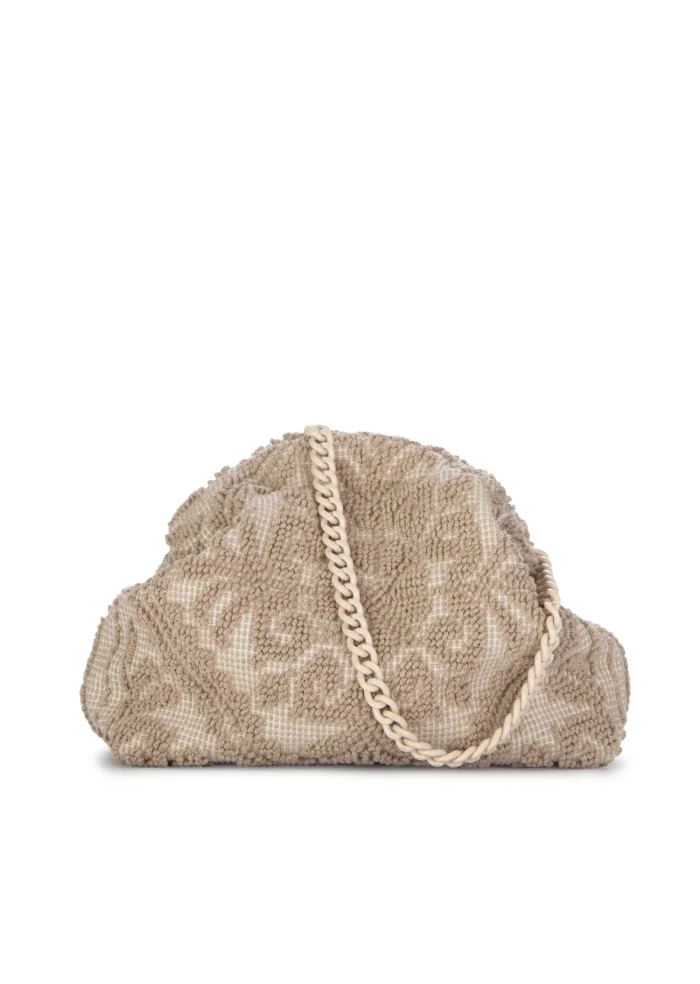 LE DAF | BORSA A TRACOLLA PICCOLA OLBIA BEIGE Super Saving Price