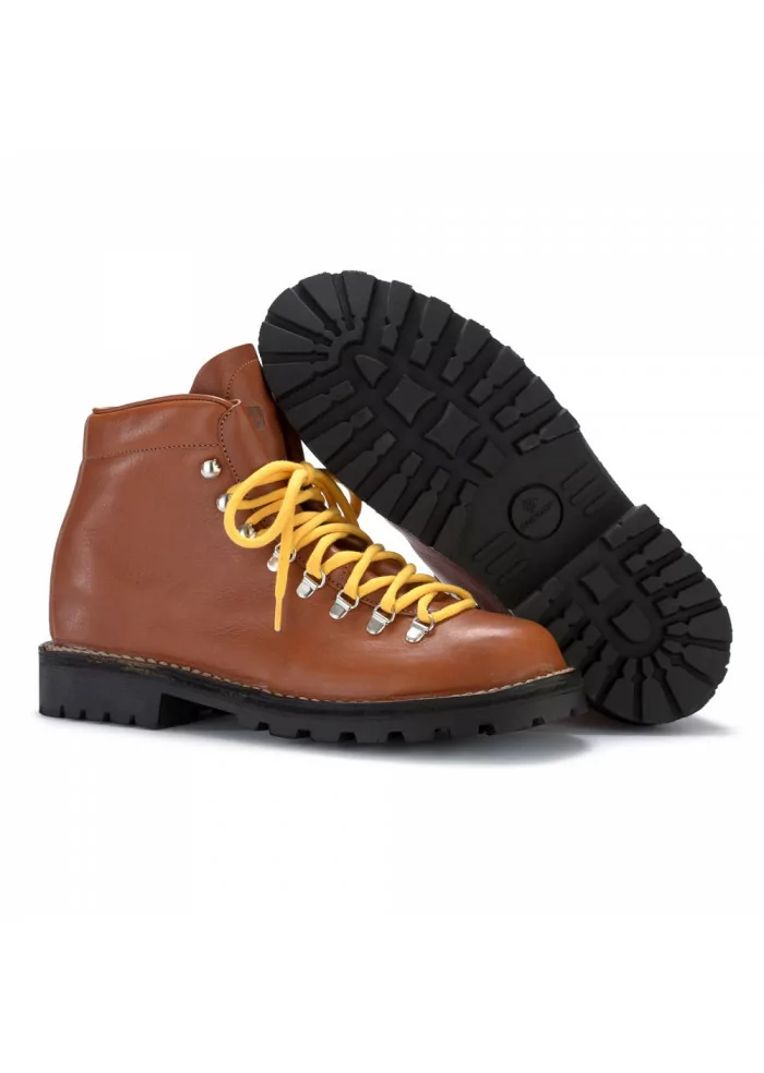 LEREW'S | STIVALETTI ALLACCIATI MID ROCCIA MARRONE Latest stili