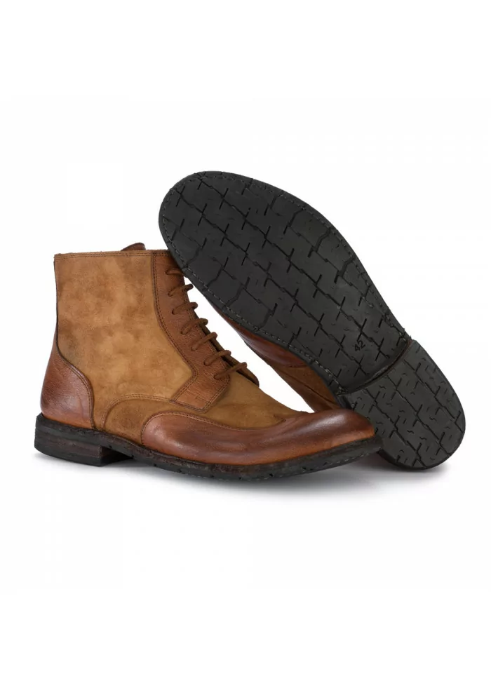 MANOVIA 52 | STIVALI ALLACCIATI 8572 VELOUR 541 MARRONE Ultimo giorno
