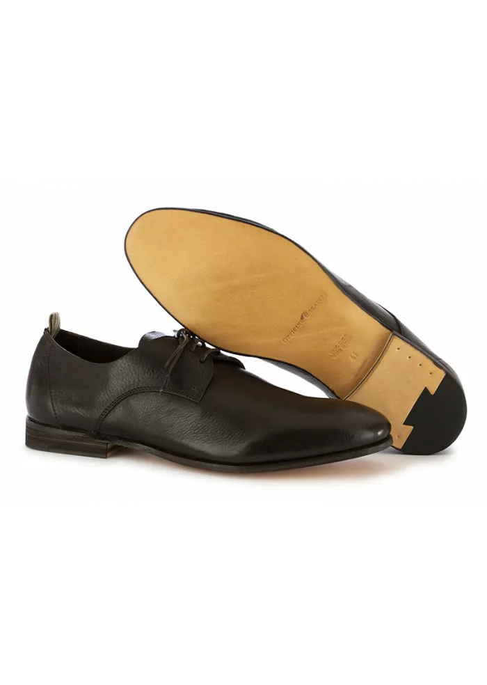 OFFICINE CREATIVE | SCARPA ALLACCIATA PELLE MARRONE Offerta speciale della fabbrica