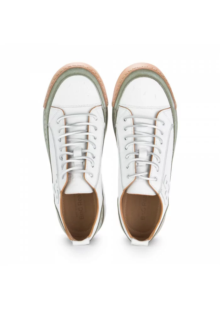 BNG REAL SHOES | SNEAKERS "LA SALVIA" BIANCO VERDE 50% di sconto con spedizione gratuita