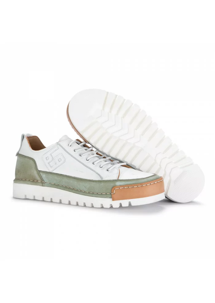 BNG REAL SHOES | SNEAKERS "LA SALVIA" BIANCO VERDE 50% di sconto con spedizione gratuita