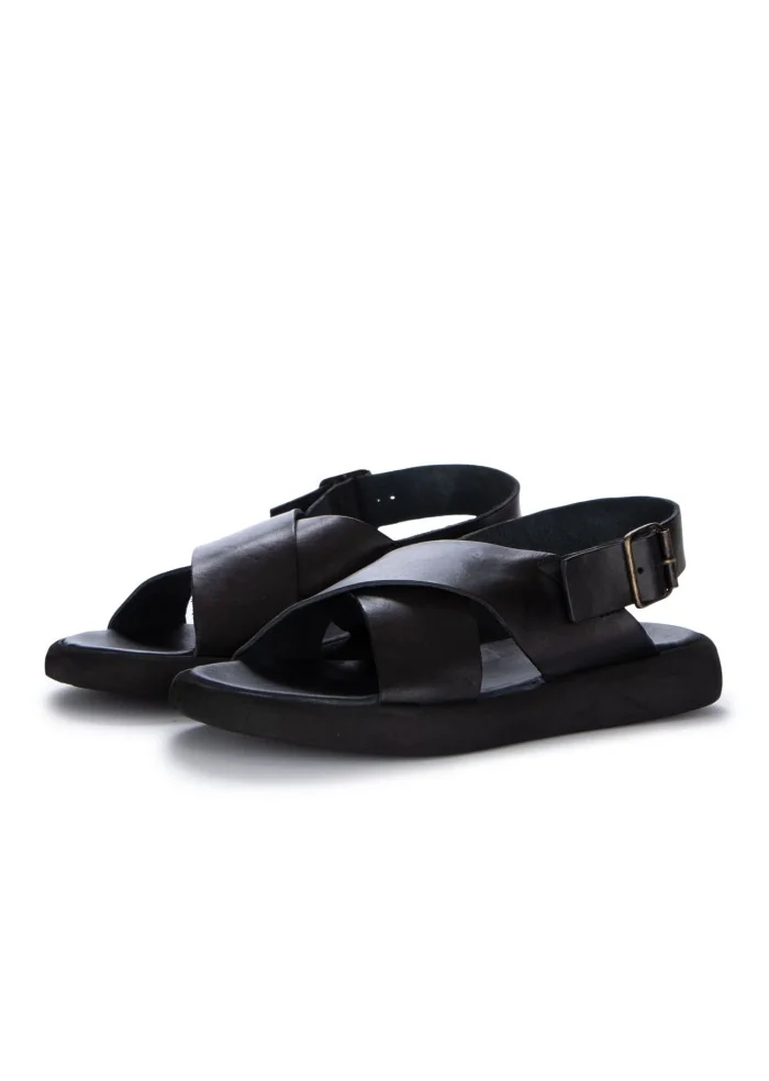 BRADOR | SANDALI OSCAR MAT. T/CAPO NERO