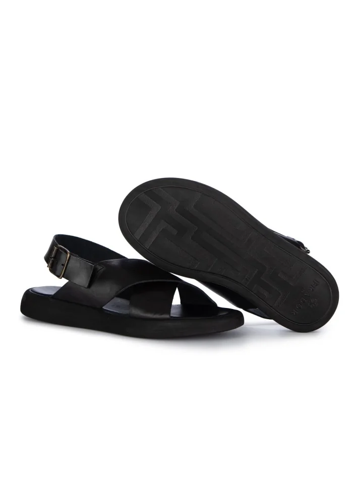 BRADOR | SANDALI OSCAR MAT. T/CAPO NERO In vendita