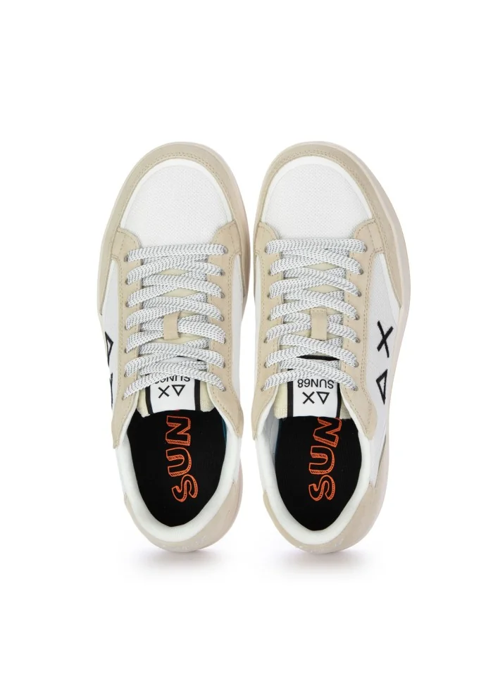SUN68 | SNEAKERS GENIUS BIANCO BEIGE 2025