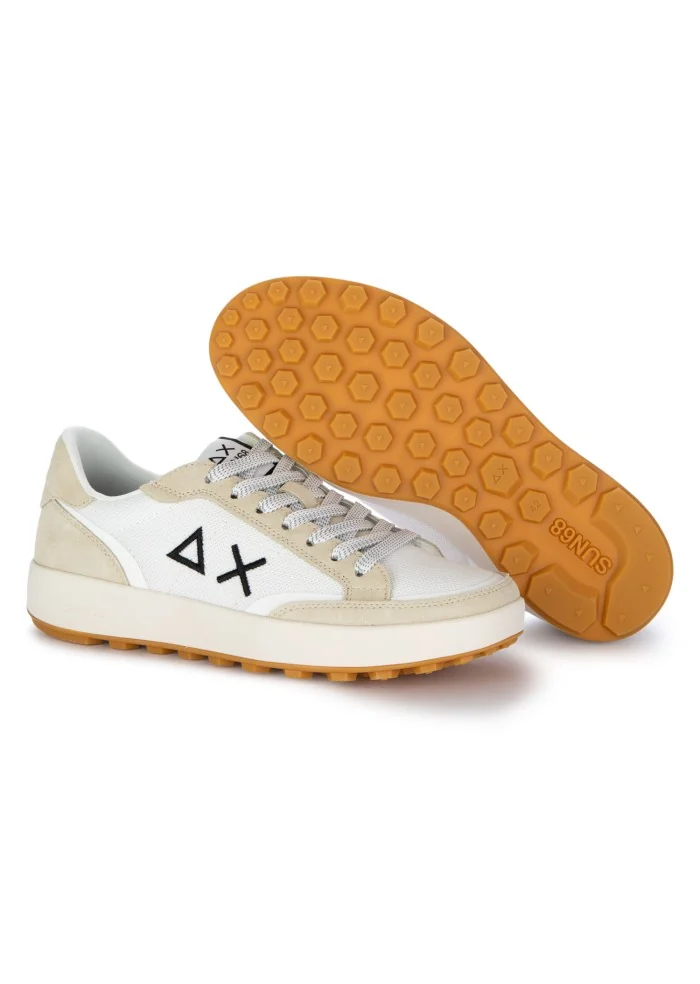 SUN68 | SNEAKERS GENIUS BIANCO BEIGE 2025