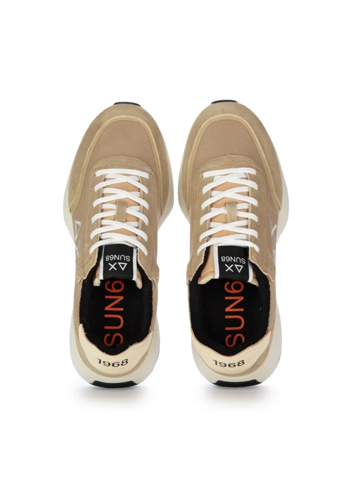 SUN68 | SNEAKERS CHAN MESH BEIGE Italy