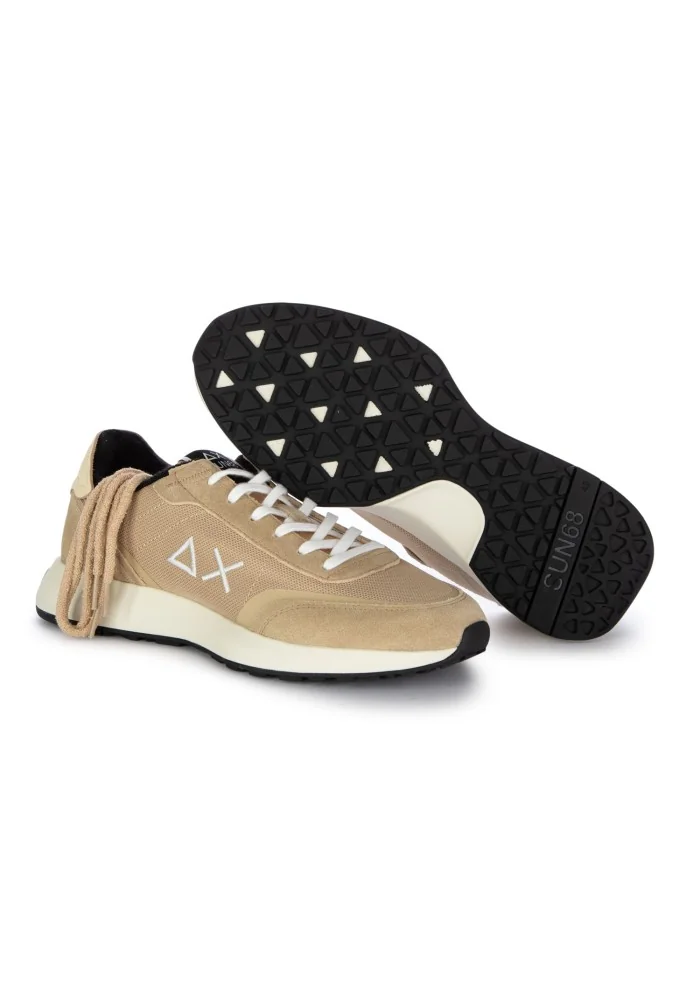 SUN68 | SNEAKERS CHAN MESH BEIGE Italy