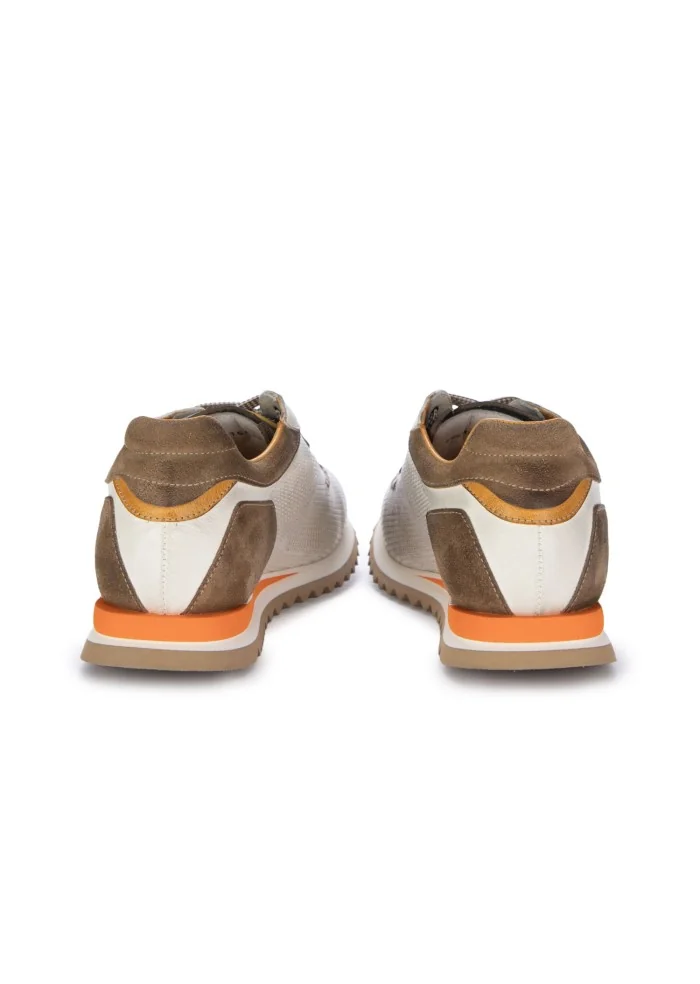 LORENZI | SCARPE ALLACCIATE SAFARI BIANCO MARRONE Promozione