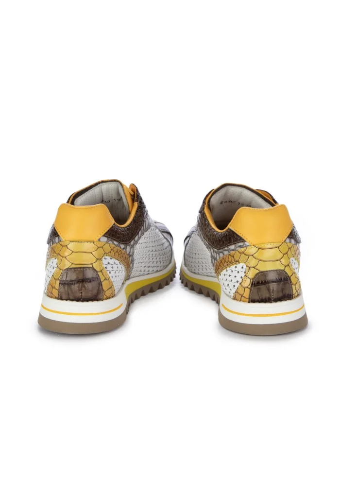 LORENZI | SCARPE ALLACCIATE FRESH GIALLO BIANCO Pezzi Unici