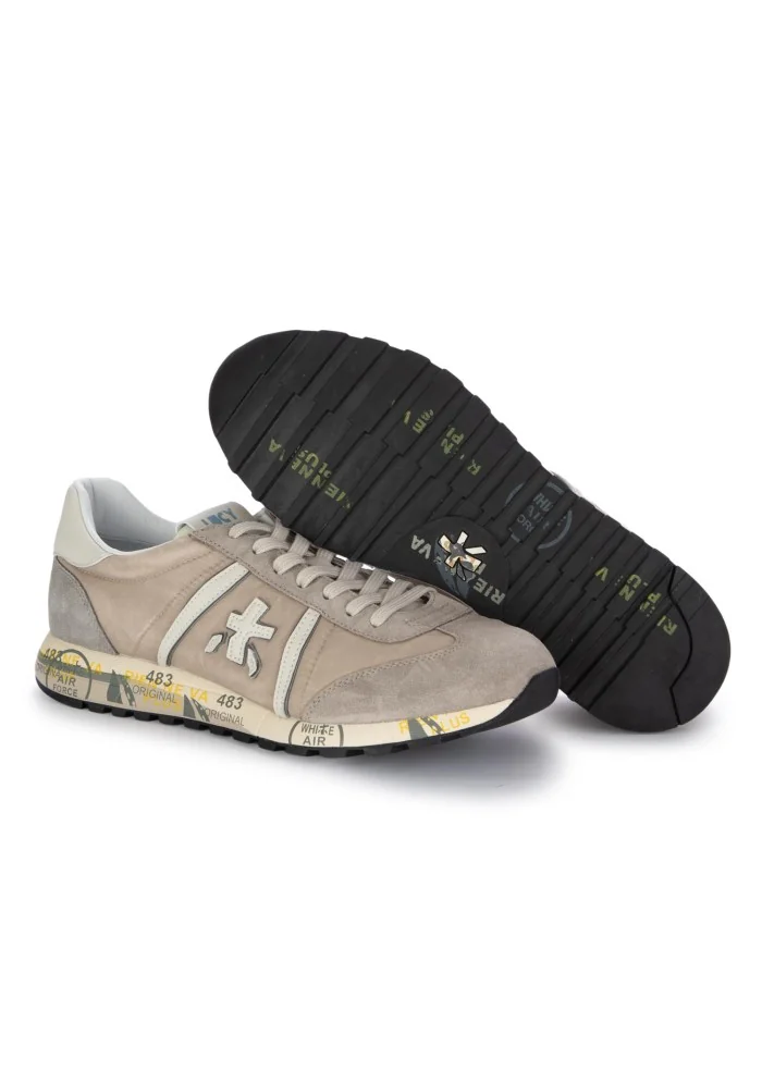 PREMIATA | SNEAKERS LUCY GRIGIO BEIGE Promozione Limitata