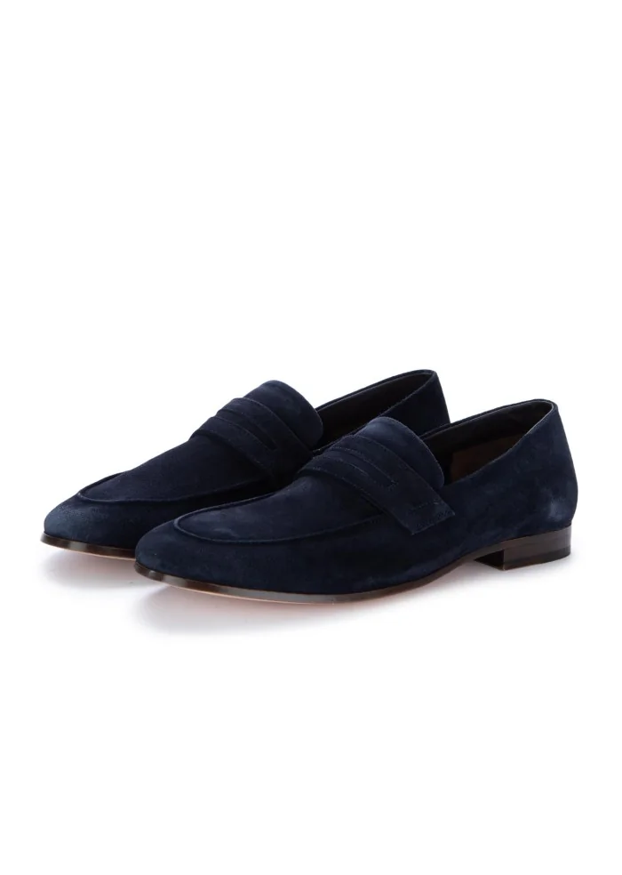 MANOVIA 52 | MOCASSINI HASH BLU NOTTE Shopping Online