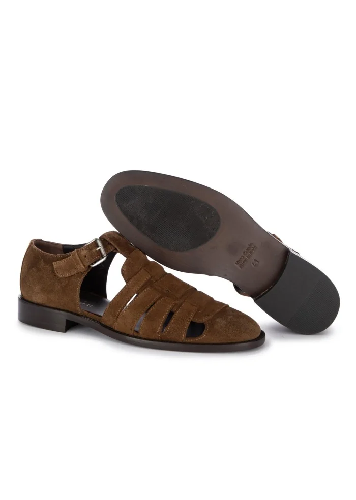MANOVIA 52 | SANDALI HASH MARRONE Prezzo Ridotto