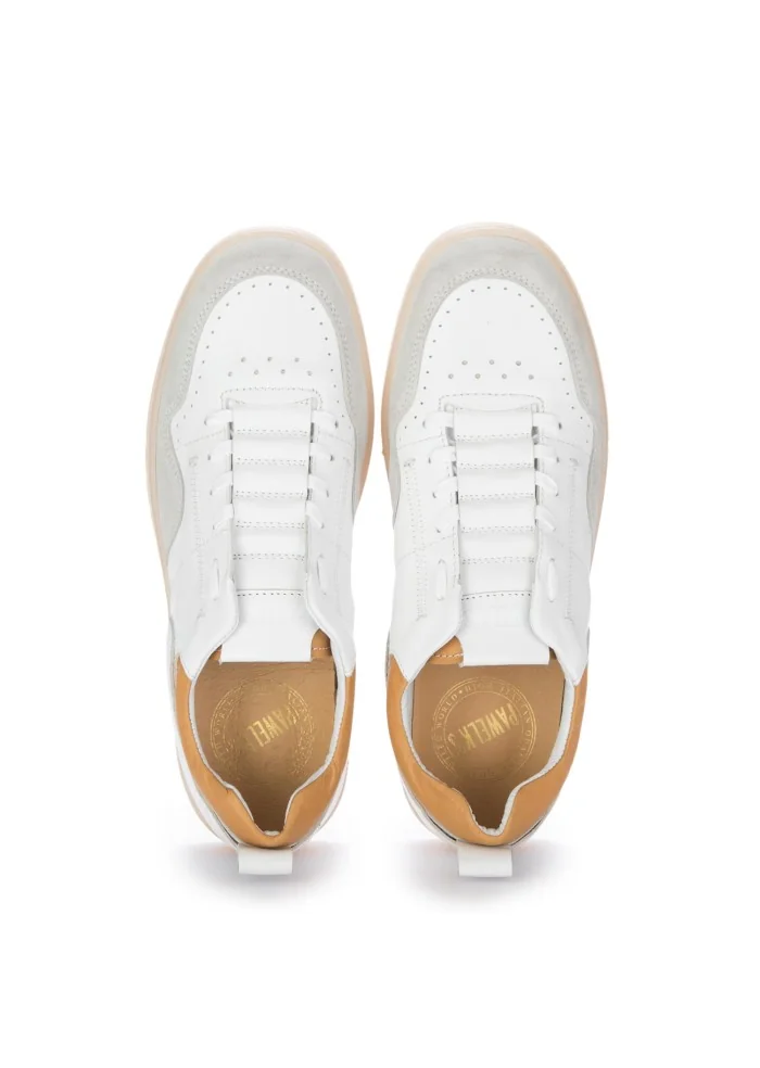 PAWELK'S | SNEAKERS CAMOSCIO VITELLO BIANCO Convenienza