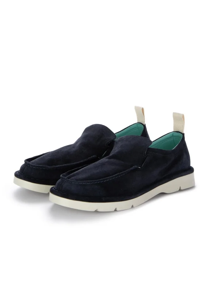 PANCHIC | SLIP ON CAMOSCIO BLU NOTTE
