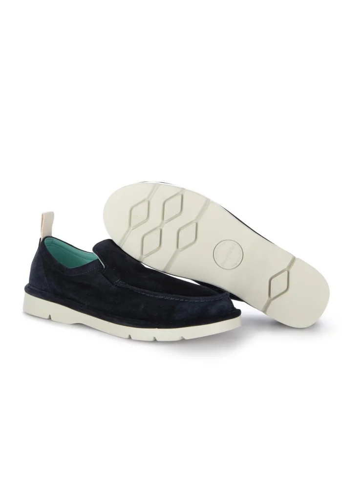PANCHIC | SLIP ON CAMOSCIO BLU NOTTE Outlet