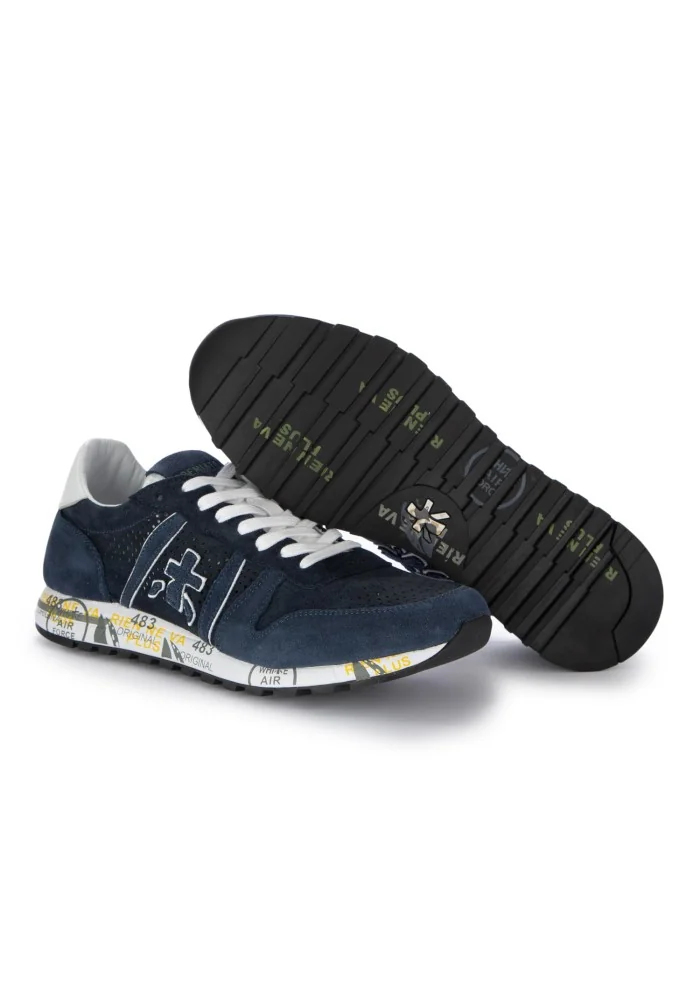 PREMIATA | SNEAKERS ERIC CAMOSCIO BLU Offerte