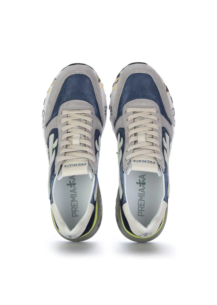 PREMIATA | SNEAKERS MICK BLU GRIGIO Vendita Calda