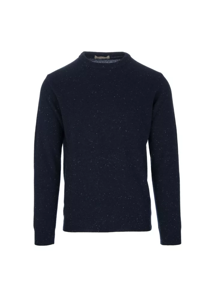 WOOL & CO | MAGLIONE GIROCOLLO PUNTINATO BLU Vendita Economica