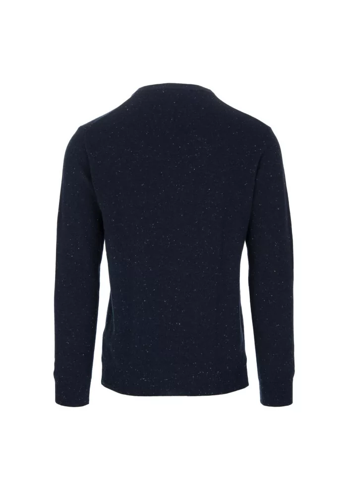 WOOL & CO | MAGLIONE GIROCOLLO PUNTINATO BLU Vendita Economica