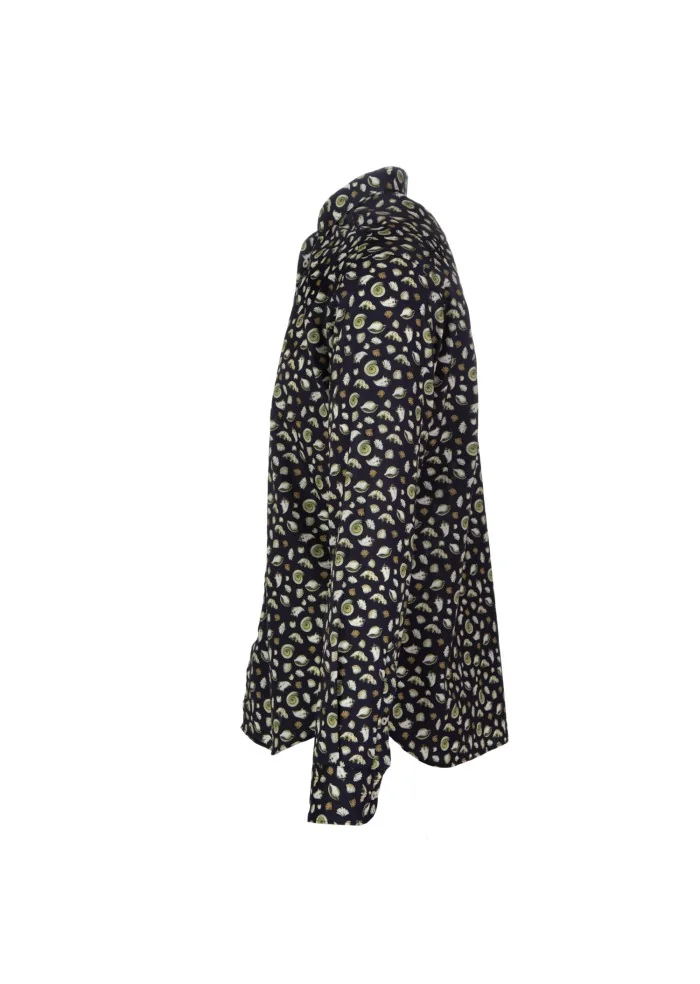LIBERTY ROSE | CAMICIA CONCHIGLIE BLU Vendite Flash