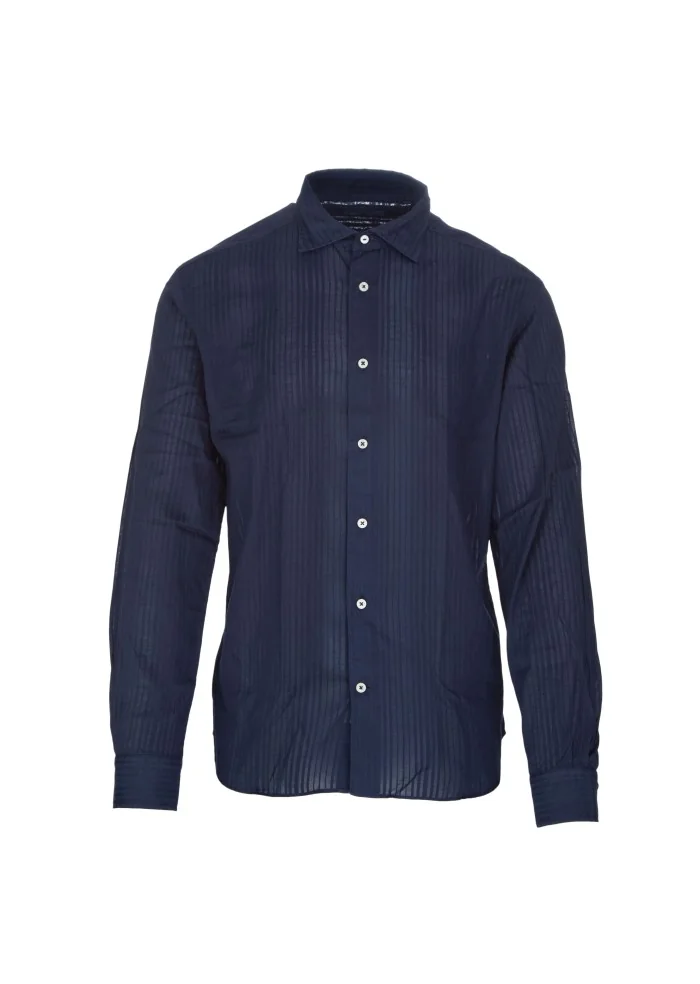 MASTRICAMICIAI | CAMICIA LUCA COTONE BLU In Saldo