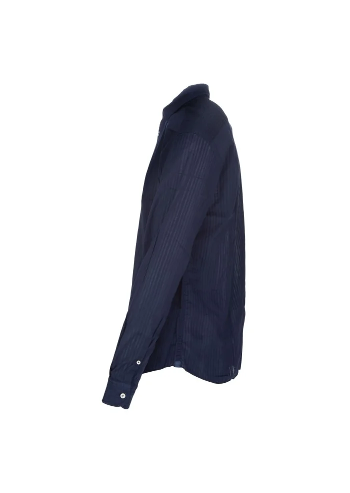 MASTRICAMICIAI | CAMICIA LUCA COTONE BLU In Saldo