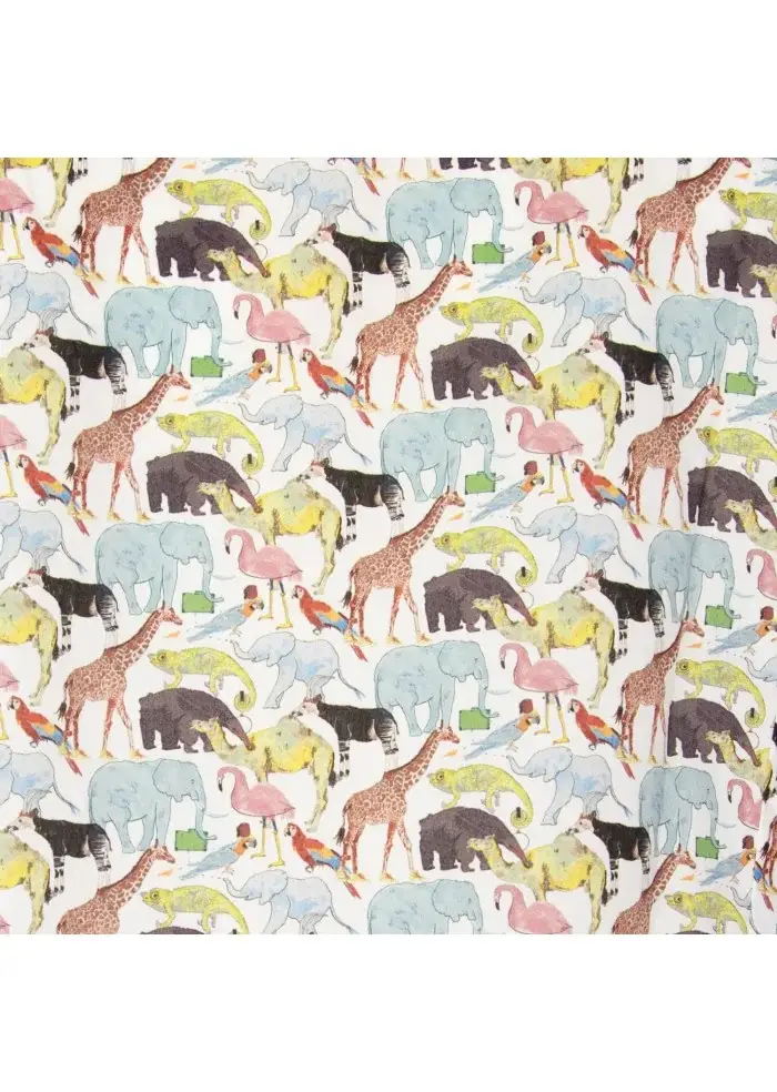 LIBERTY ROSE | CAMICIA BLAKE ANIMALI MULTICOLOR Spedizione gratuita