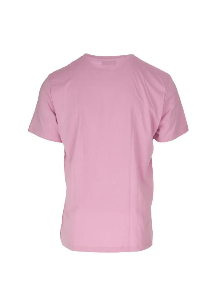 DONDUP | T-SHIRT LOGO CLASSICO ROSA Offerta Pasqua