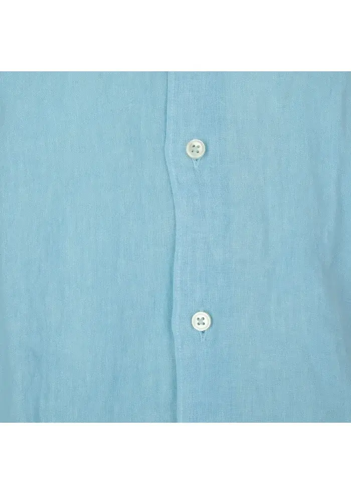 MASTRICAMICIAI | CAMICIA LUCA CELESTE Offerta Giorno del Papà