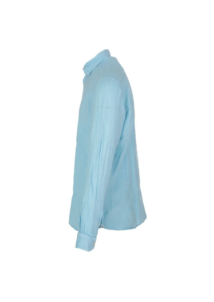 MASTRICAMICIAI | CAMICIA LUCA CELESTE Offerta Giorno del Papà