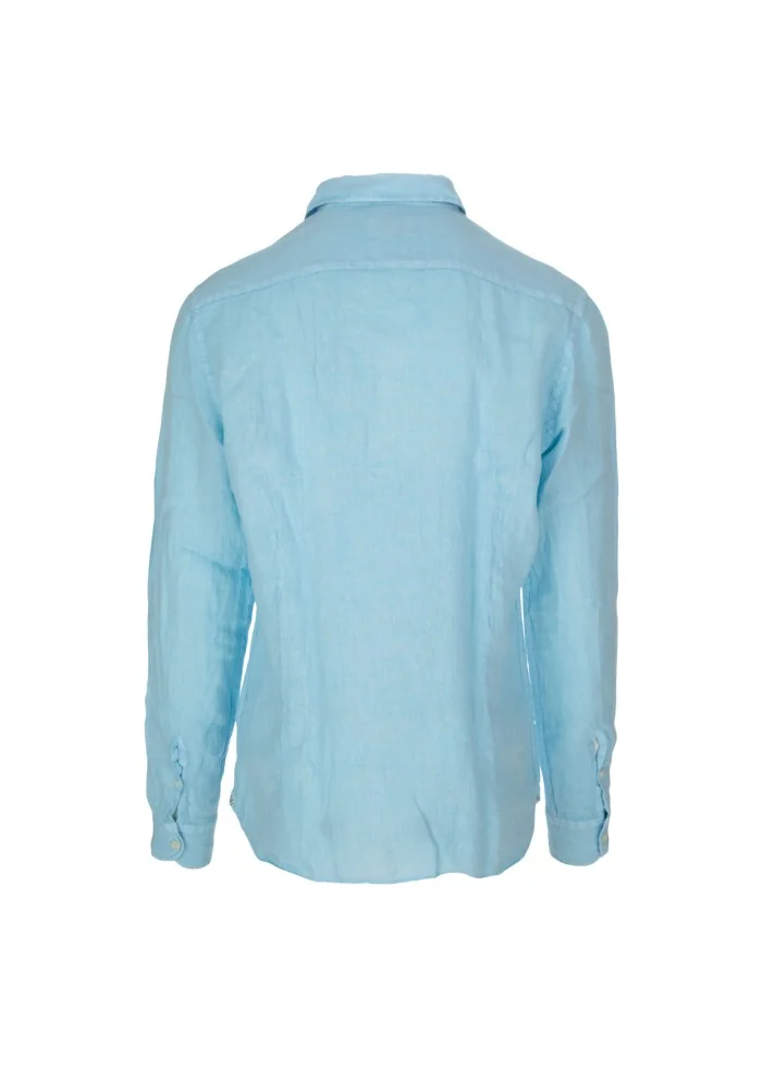 MASTRICAMICIAI | CAMICIA LUCA CELESTE Offerta Giorno del Papà