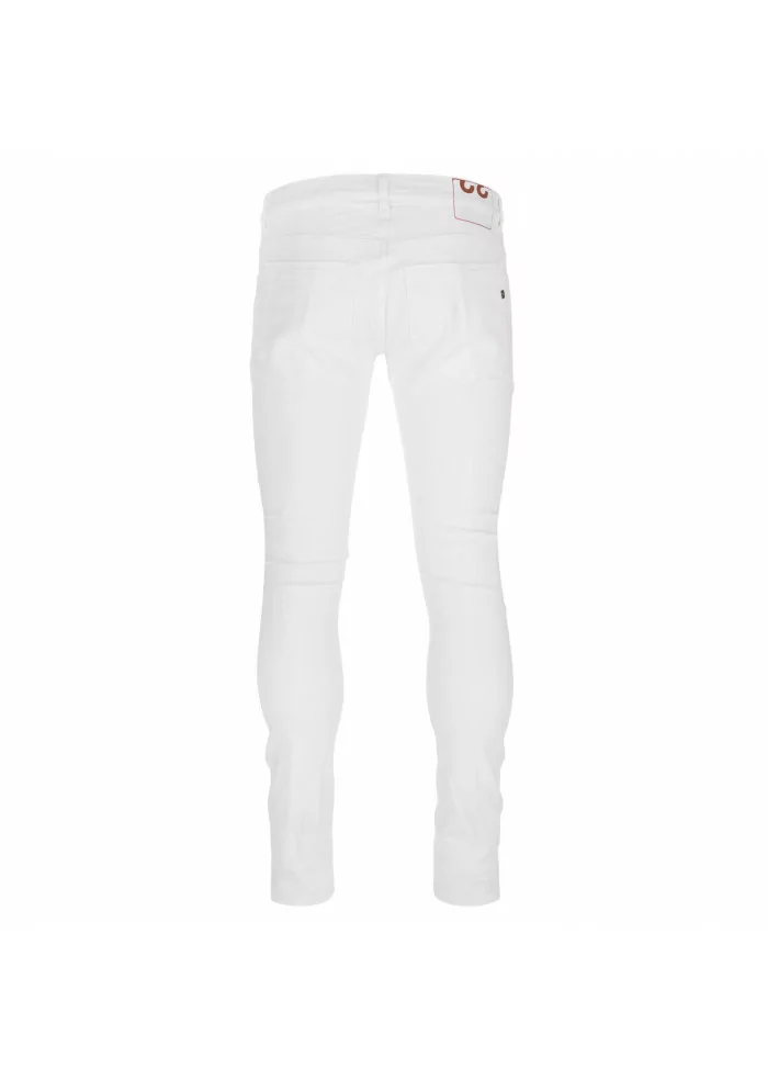 DONDUP | JEANS GEORGE SKINNY STRETCH BIANCO Vendita calda