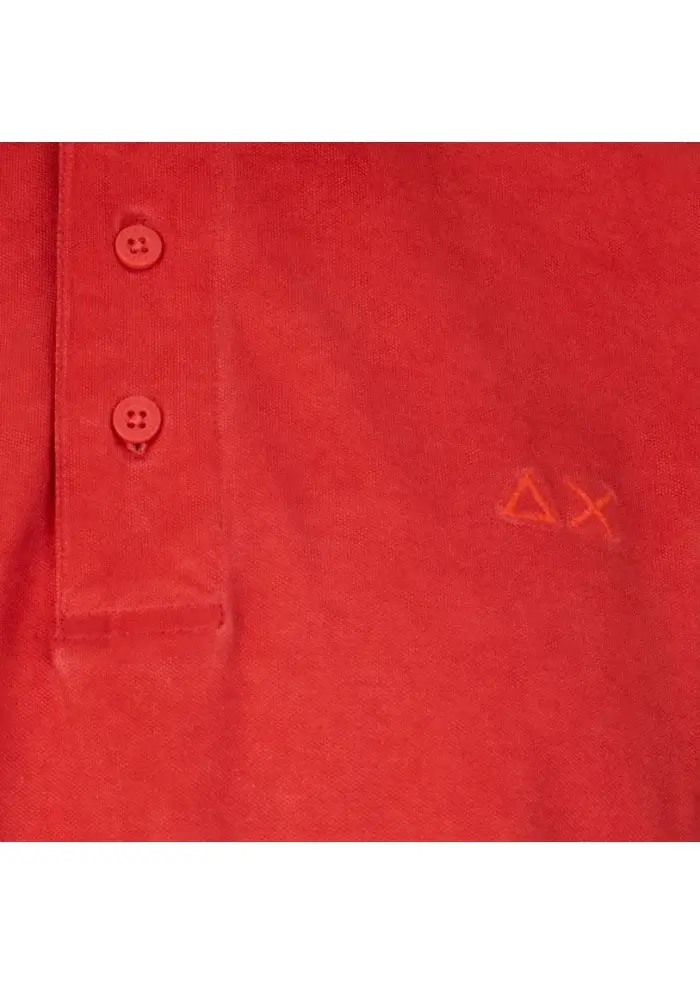 SUN68 | POLO SPECIAL DYES ROSSO Lightning offer