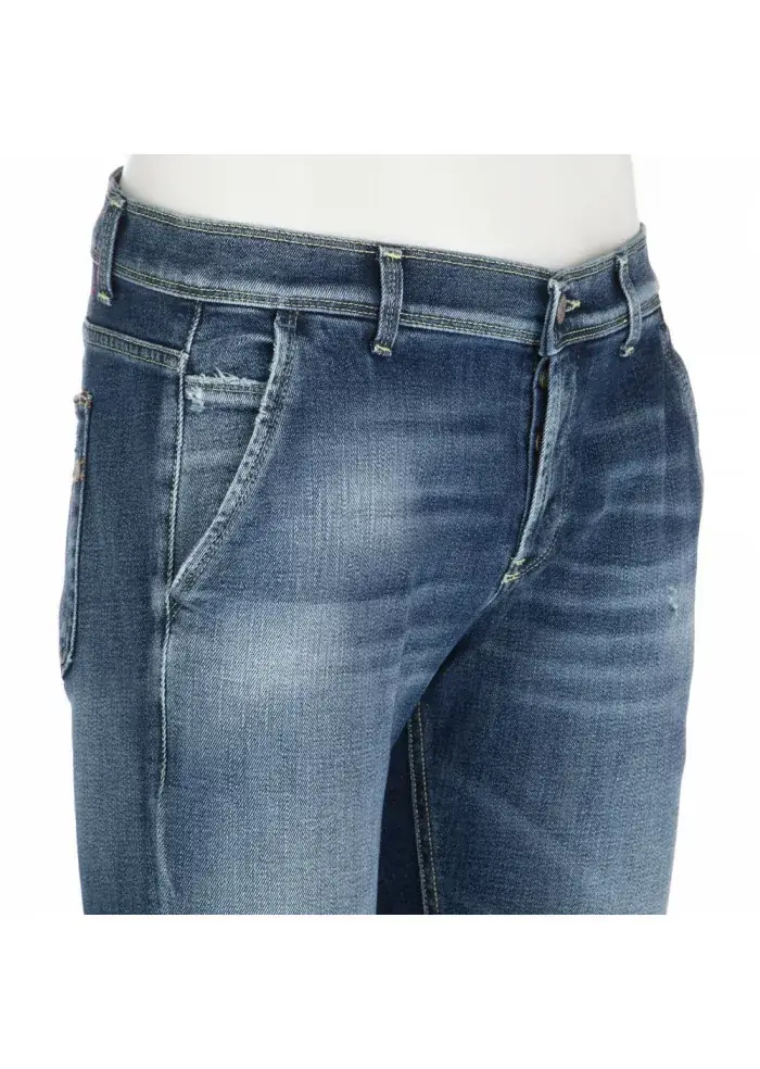 DONDUP | JEANS KONOR DENIM BLU Sconti VIP