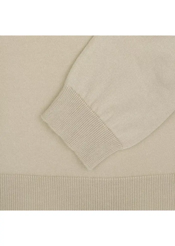 DANIELE FIESOLI | MAGLIONCINO COTONE BEIGE Ultimi tre giorni