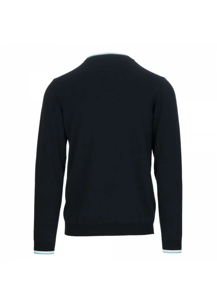 WOOL & CO | MAGLIONCINO COTONE BLU Latest stili